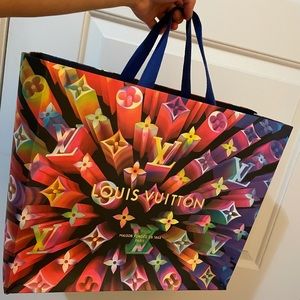 Louis Vuitton shopping bag